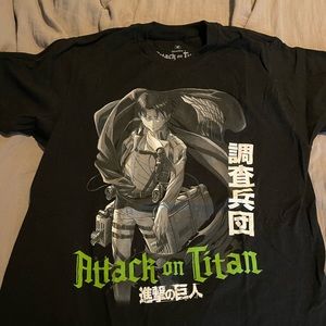 Anime Attack on Titans Captain Levi T Shirt